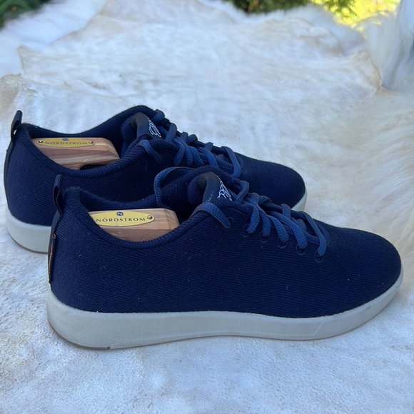 Woolloomooloo Lambton Marino wool classic navy sneaker lightweight woman sz 6.5 - Picture 4 of 10